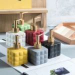 Milano Quilted Ceramic Liquid Soap Dispenser