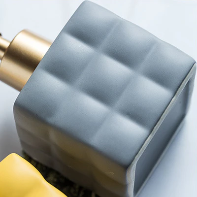 Milano Quilted Ceramic Liquid Soap Dispenser