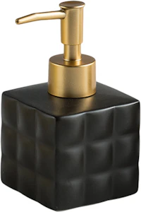 Milano Quilted Ceramic Liquid Soap Dispenser