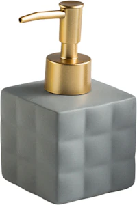 Milano Quilted Ceramic Liquid Soap Dispenser