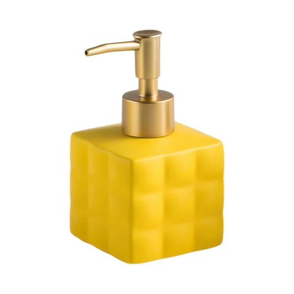 Milano Quilted Ceramic Liquid Soap Dispenser