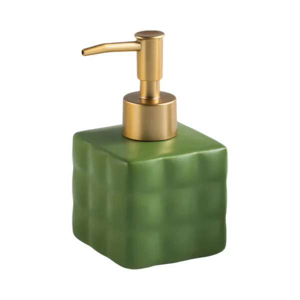 Milano Quilted Ceramic Liquid Soap Dispenser