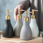 Monaco Tapered Ceramic Liquid Soap Dispenser