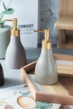 Monaco Tapered Ceramic Liquid Soap Dispenser