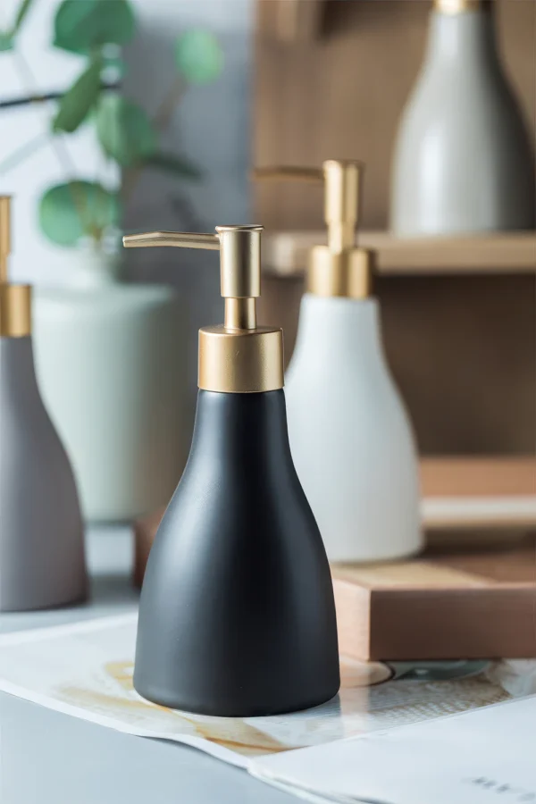 Monaco Tapered Ceramic Liquid Soap Dispenser