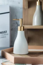 Monaco Tapered Ceramic Liquid Soap Dispenser