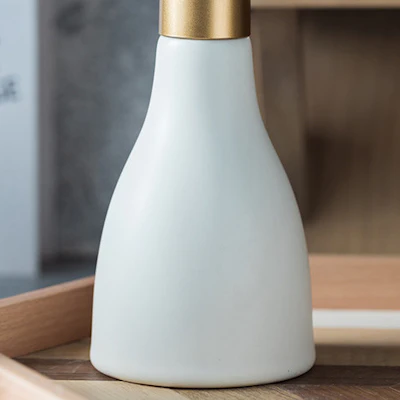 Monaco Tapered Ceramic Liquid Soap Dispenser