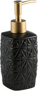 Palermo Textured Geometric Ceramic Liquid Soap Dispenser