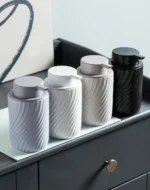 Rhodes Spiral Ceramic Foaming Soap Dispenser