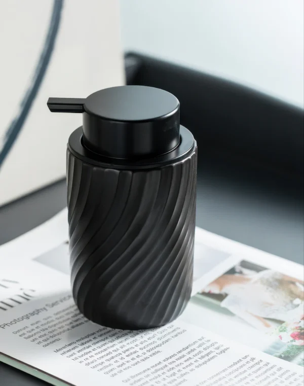 Rhodes Spiral Ceramic Foaming Soap Dispenser