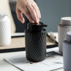 Rhodes Spiral Ceramic Foaming Soap Dispenser