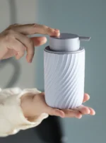 Rhodes Spiral Ceramic Foaming Soap Dispenser