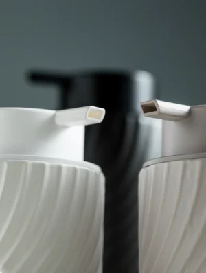 Rhodes Spiral Ceramic Foaming Soap Dispenser