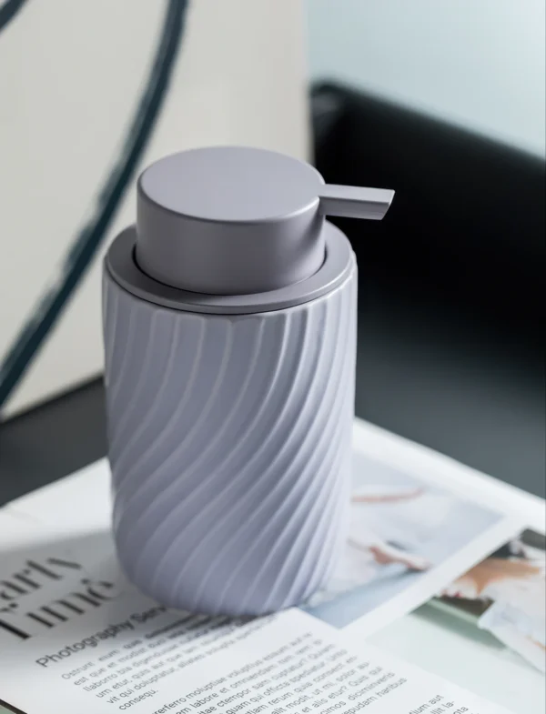 Rhodes Spiral Ceramic Foaming Soap Dispenser