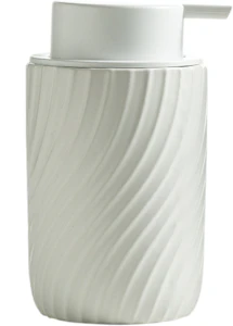 Rhodes Spiral Ceramic Foaming Soap Dispenser