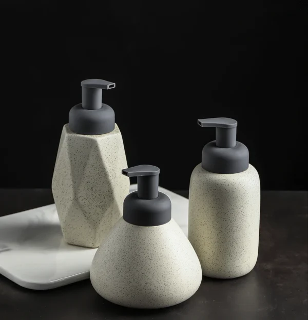 Rotterdam Modern Ceramic Foaming Soap Dispenser
