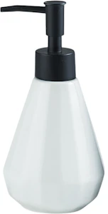 Siena Geometric Glossy Ceramic Liquid Soap Dispenser