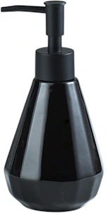 Siena Geometric Glossy Ceramic Liquid Soap Dispenser