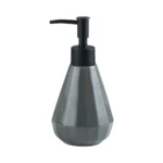 Siena Geometric Glossy Ceramic Liquid Soap Dispenser