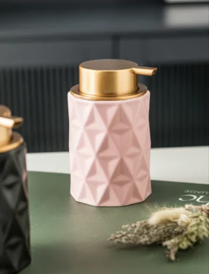 Sofia Lattice Ceramic Foaming Soap Dispenser