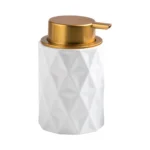 Sofia Lattice Ceramic Foaming Soap Dispenser