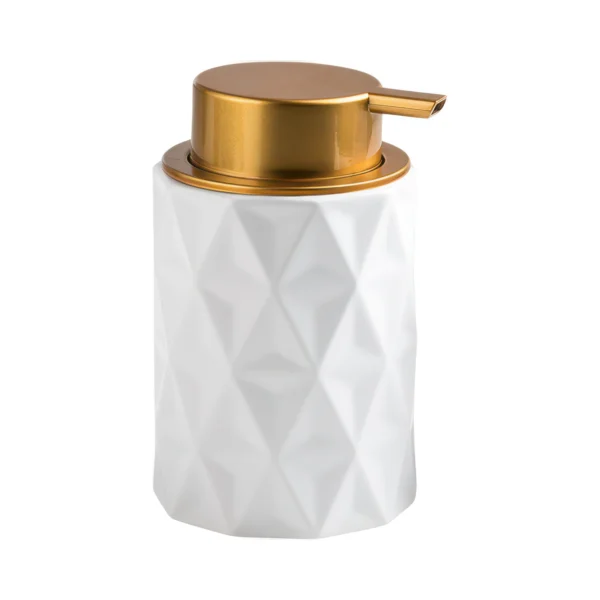 Sofia Lattice Ceramic Foaming Soap Dispenser