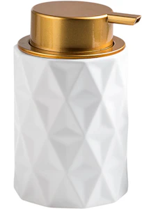 Sofia Lattice Ceramic Foaming Soap Dispenser