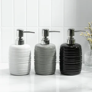 Toulouse Minimalist Ceramic Liquid Soap Dispenser