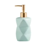 Vikos Faceted Ceramic Liquid Soap Dispenser