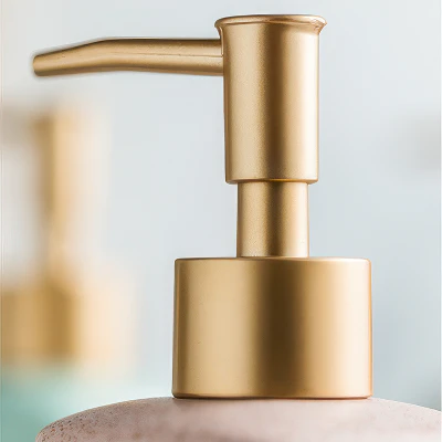 Vikos Faceted Ceramic Liquid Soap Dispenser