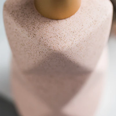 Vikos Faceted Ceramic Liquid Soap Dispenser