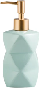 Vikos Faceted Ceramic Liquid Soap Dispenser