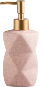Vikos Faceted Ceramic Liquid Soap Dispenser