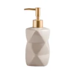Vikos Faceted Ceramic Liquid Soap Dispenser