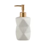 Vikos Faceted Ceramic Liquid Soap Dispenser
