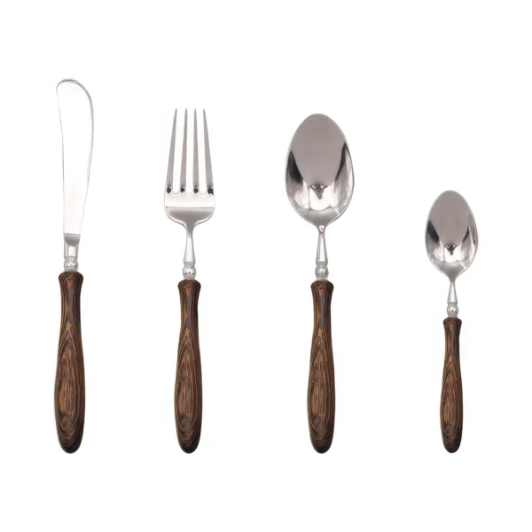 Aarhus Minimalist Wood Cutlery Set