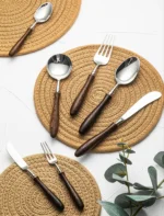 Aarhus Minimalist Wood Cutlery Set