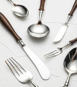 Aarhus Minimalist Wood Cutlery Set