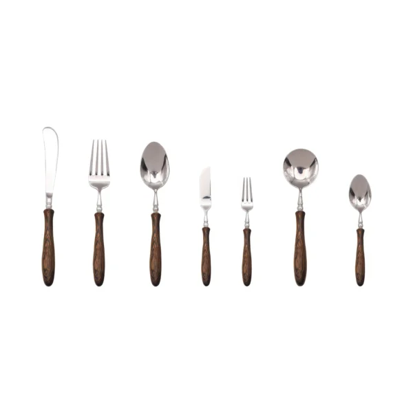 Aarhus Minimalist Wood Cutlery Set