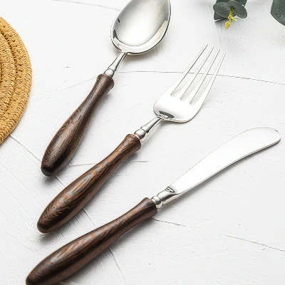 Aarhus Minimalist Wood Cutlery Set