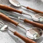 Amiens Mirror-Polished Wood Cutlery Set