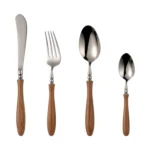 Amiens Mirror-Polished Wood Cutlery Set
