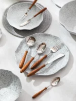 Amiens Mirror-Polished Wood Cutlery Set