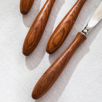Amiens Mirror-Polished Wood Cutlery Set