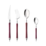 Avignon Mirror-Polished Wood Cutlery Set