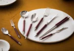 Avignon Mirror-Polished Wood Cutlery Set
