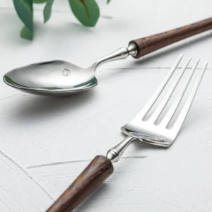 Bellagio Contoured Wood Cutlery Set