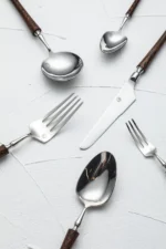 Bellagio Contoured Wood Cutlery Set