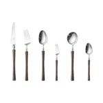 Bellagio Contoured Wood Cutlery Set