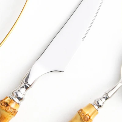 Borneo Ribbed Bamboo Cutlery Set